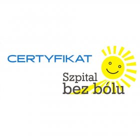 Hospital Without Pain Certificate by the Polish Society for the Study of Pain