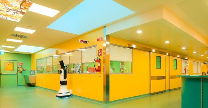 Робот телеприсутствия в Сан-Донато