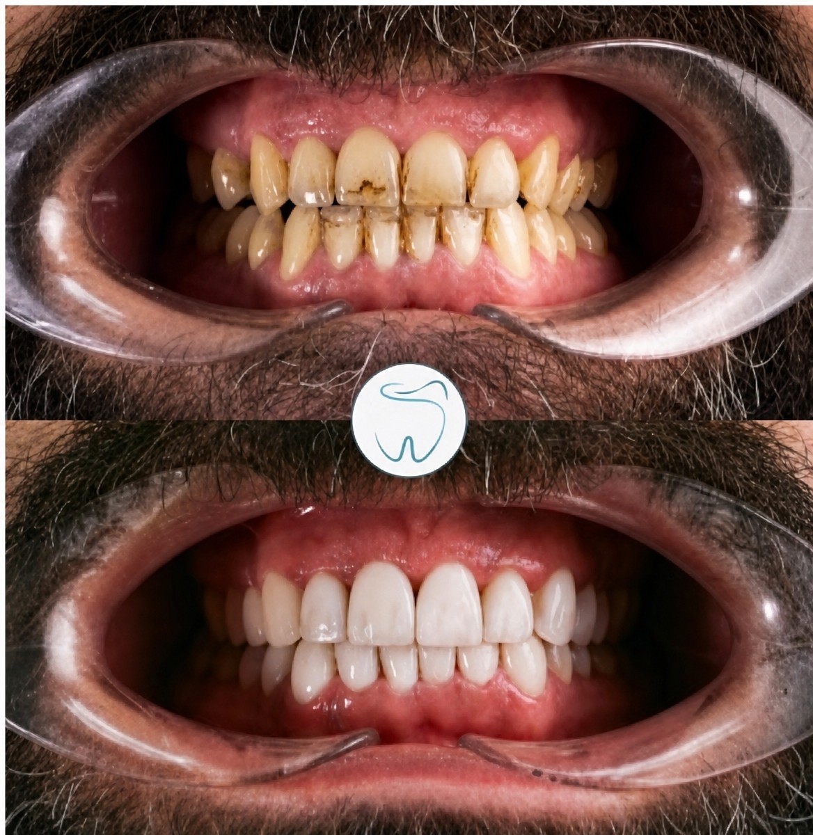 Vorher-nachher-Ergebnisse Bonding bei Megadentist Oral & Dental Aesthetıc Dentistry