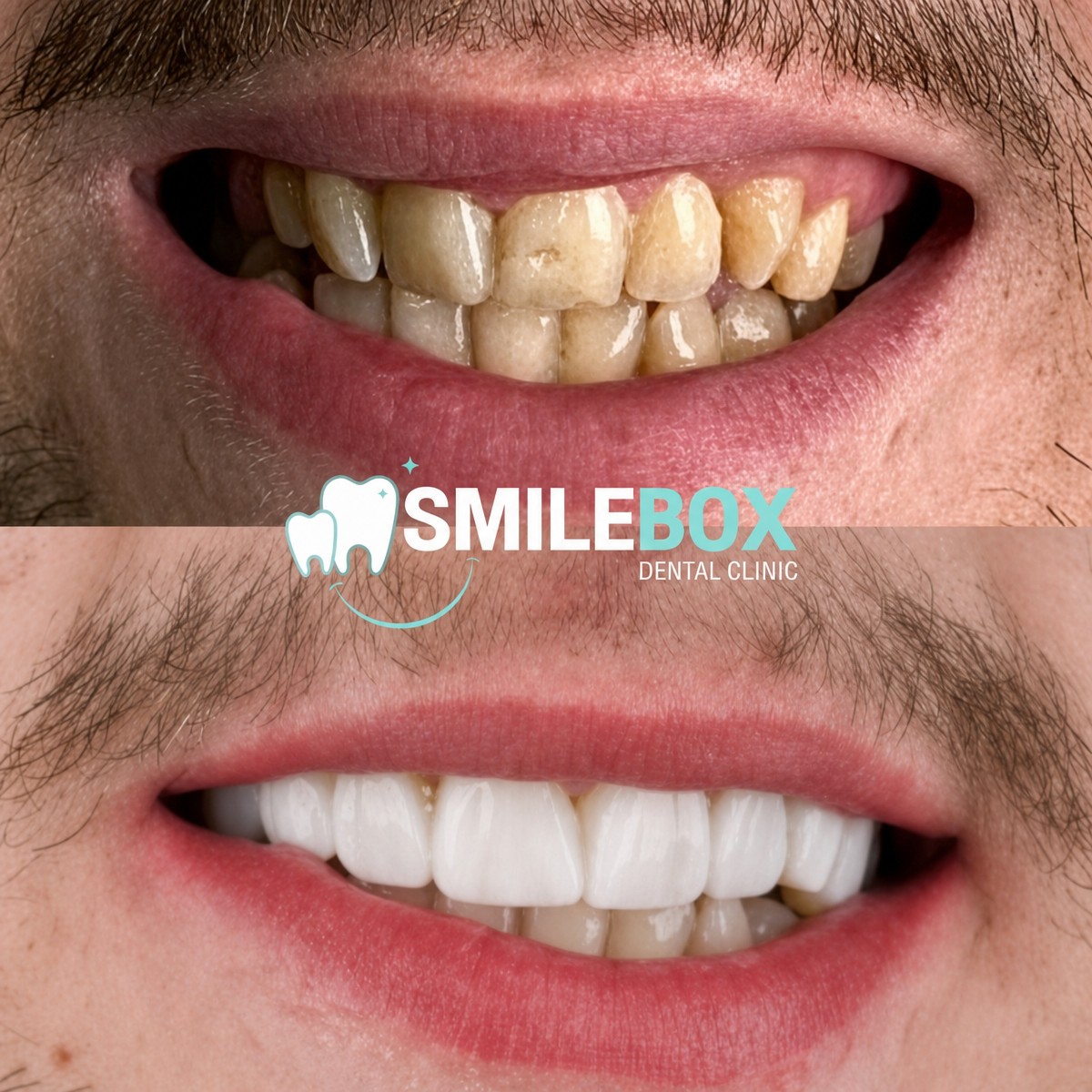 Результаты до и после композитных виниров в SmileBox Dental Clinic - Thonglor, Sukhumvit Branch