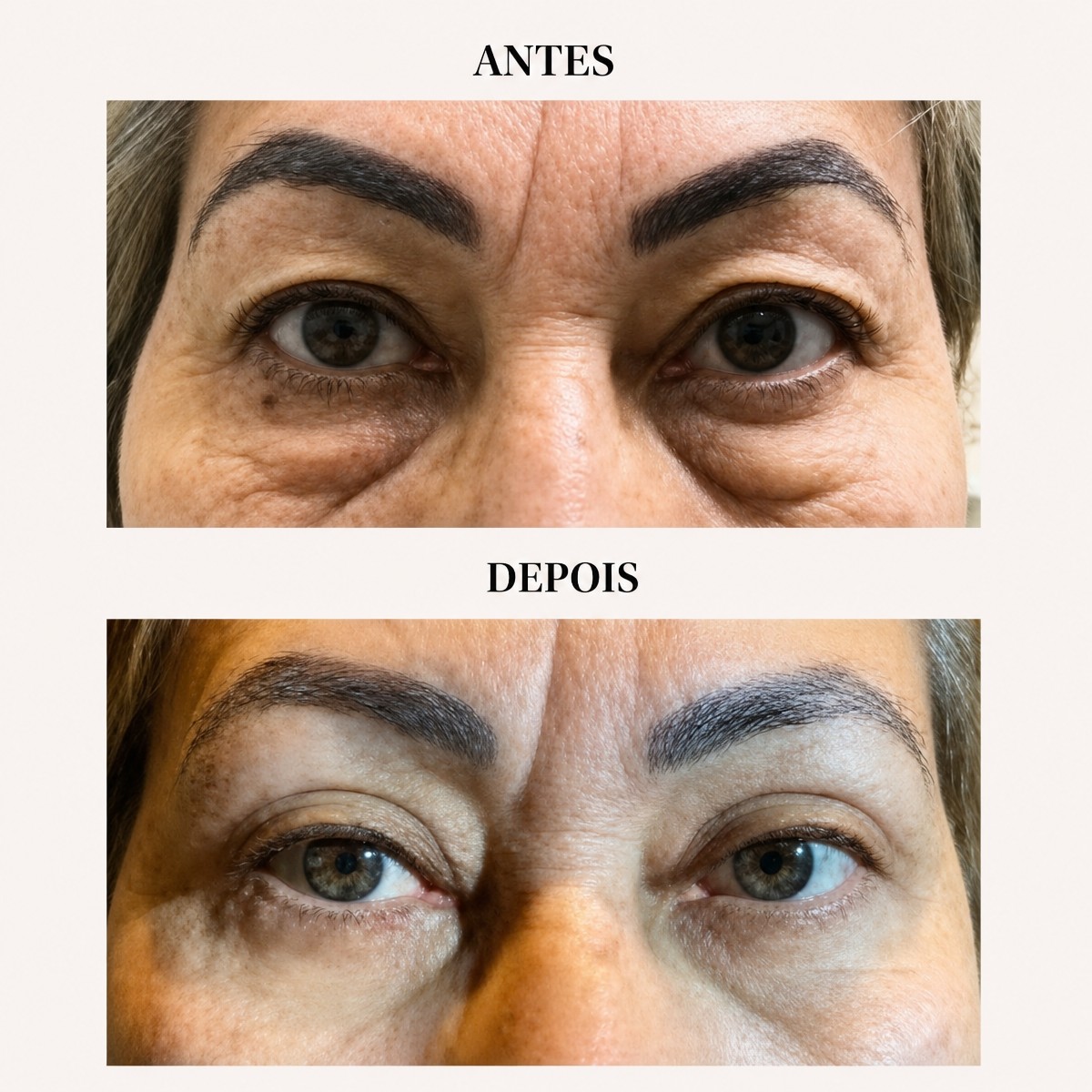 Resultados de blefaroplastia antes y después en Odontoliuzzi Dentistry and Health, corrección de párpados