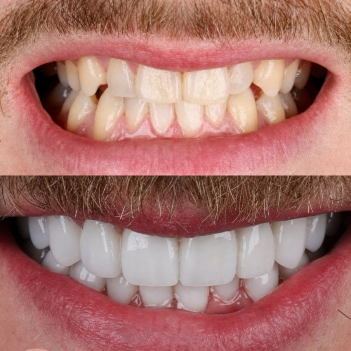 Hollywood Smile before and after results at SmileBox Dental Clinic - Thonglor, Sukhumvit Branch