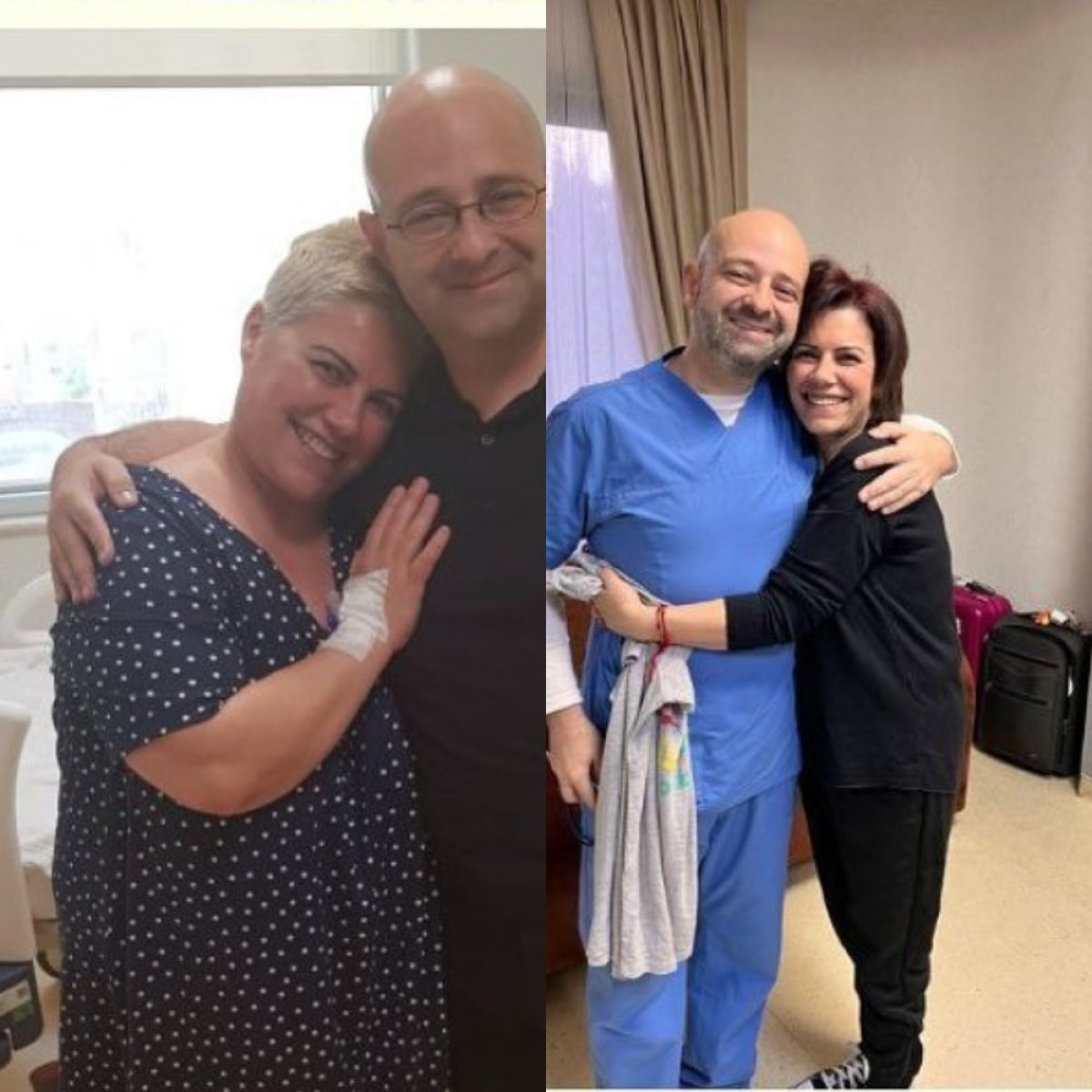 Before and after gastric sleeve surgery results at Liv Hospital Vadistanbul, visible weight loss