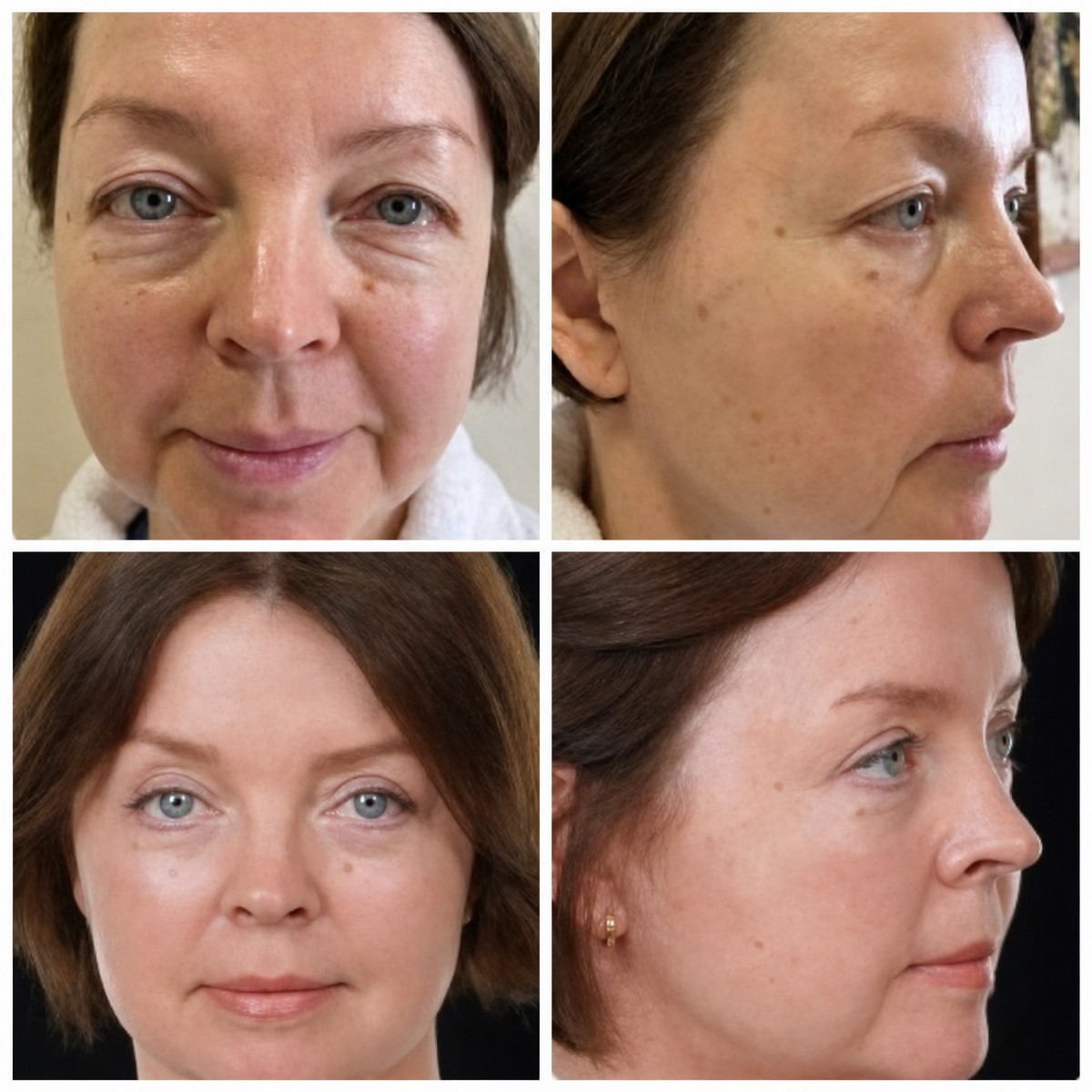 نتائج شد الوجه العميق قبل وبعد في Yurchenko Plastic Surgery Team Kyiv، تجديد شباب الوجه