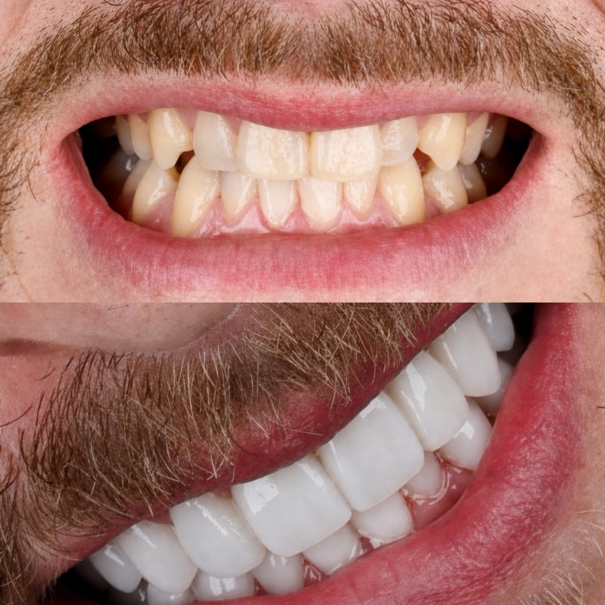 Résultats avant et après couronnes dentaires à SmileBox Dental Clinic - Thonglor, Sukhumvit