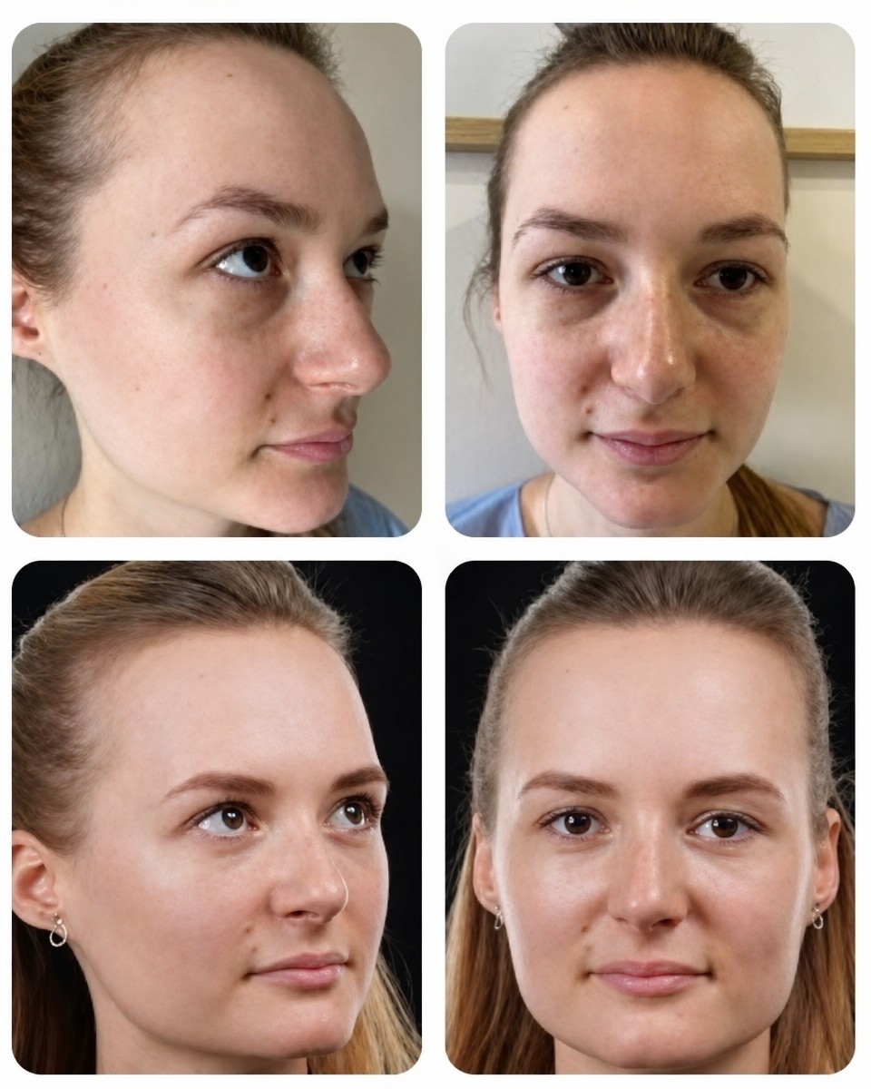 Результаты блефаропластики до и после в Yurchenko Plastic Surgery Team, коррекция век