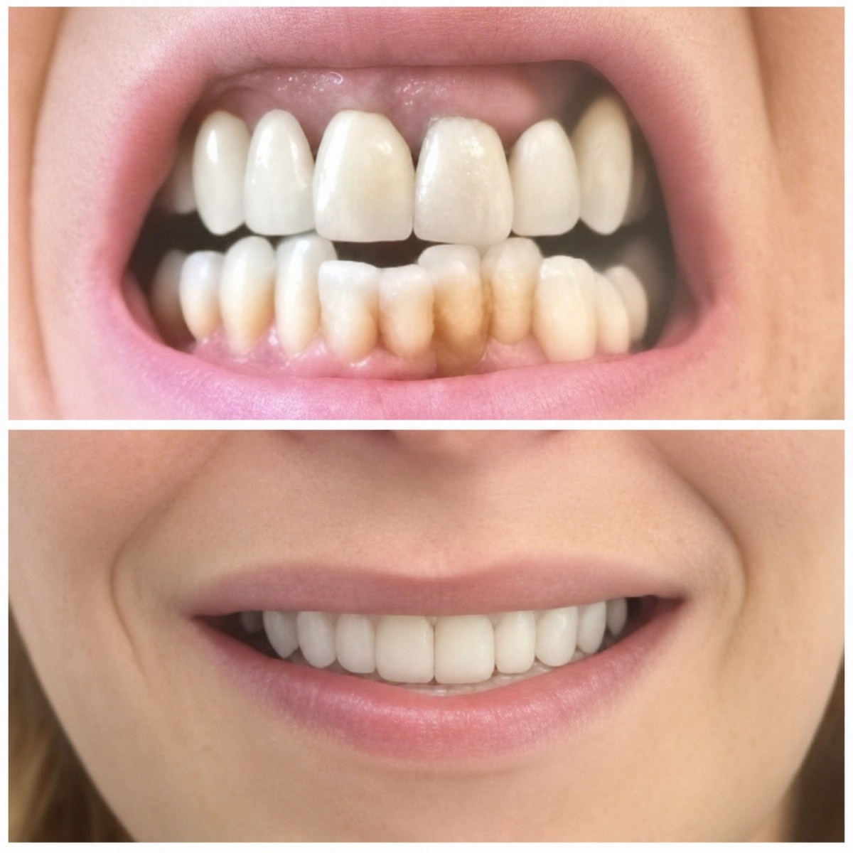 نتائج قبل وبعد زراعة الأسنان في Santa Caterina Clinic – ابتسامة مستعادة