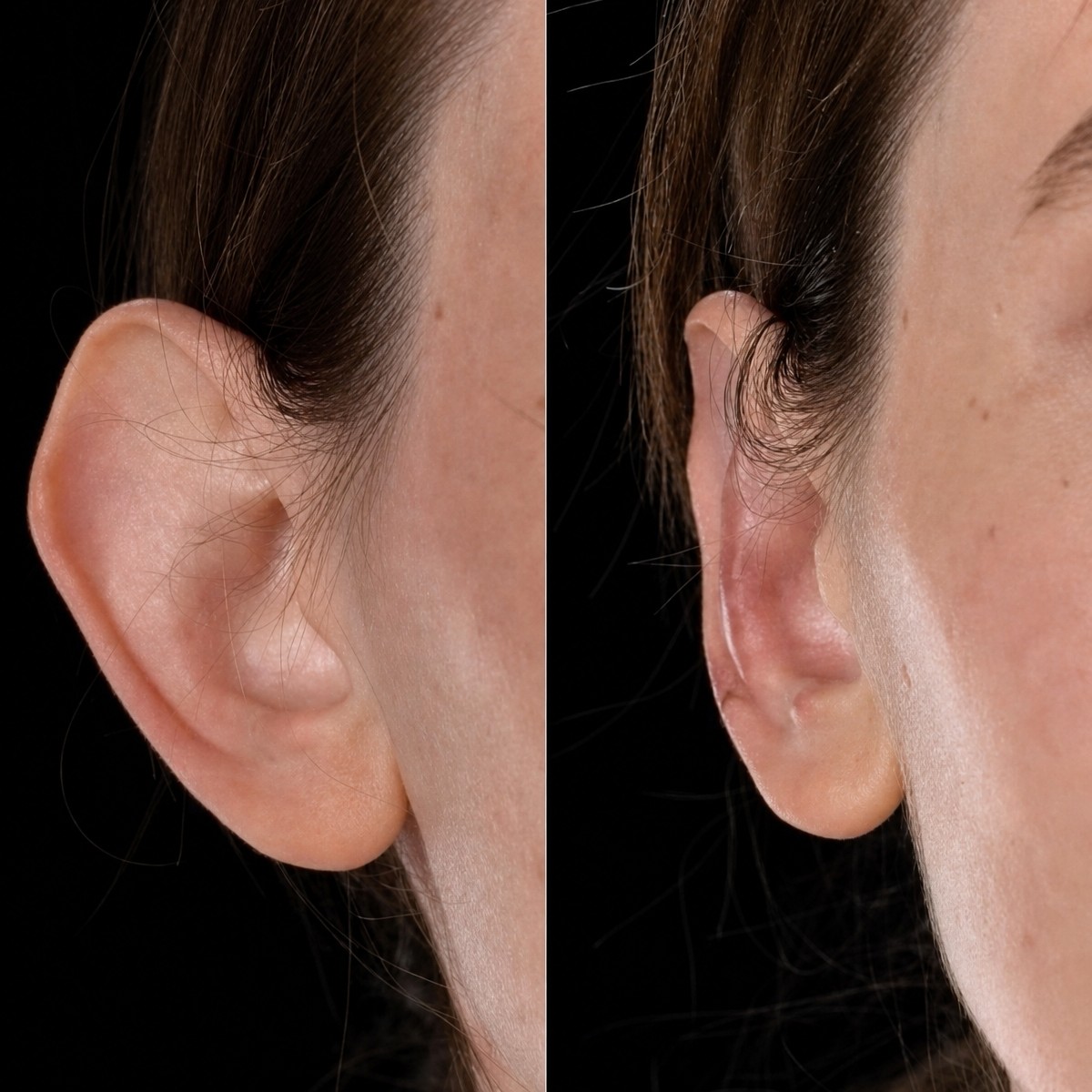 Результаты отопластики до и после в Yurchenko Plastic Surgery Team, коррекция ушей