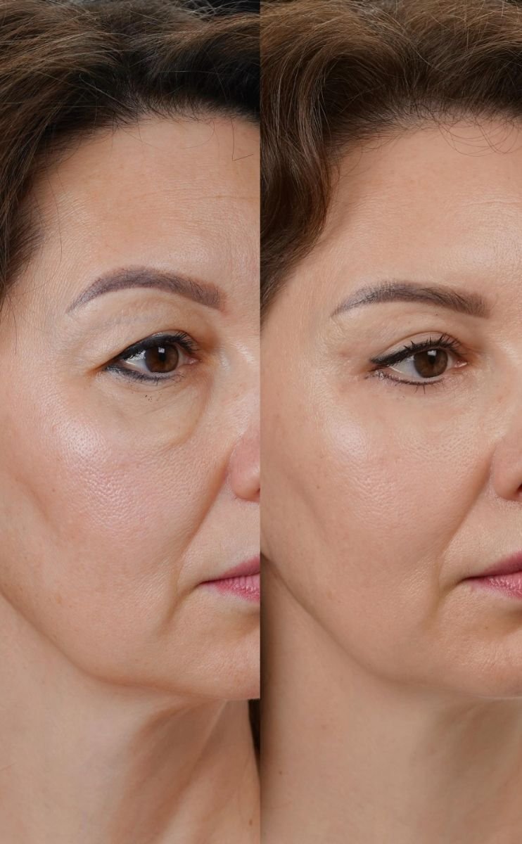 Résultats lifting visage avant/après chez Yurchenko Plastic Surgery Team Kyiv, rajeunissement