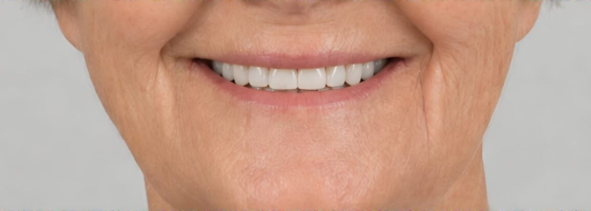 نتيجة تركيب أطقم الأسنان الكاملة في Punta cana dentist odontologia familiar – ابتسامة مستعادة