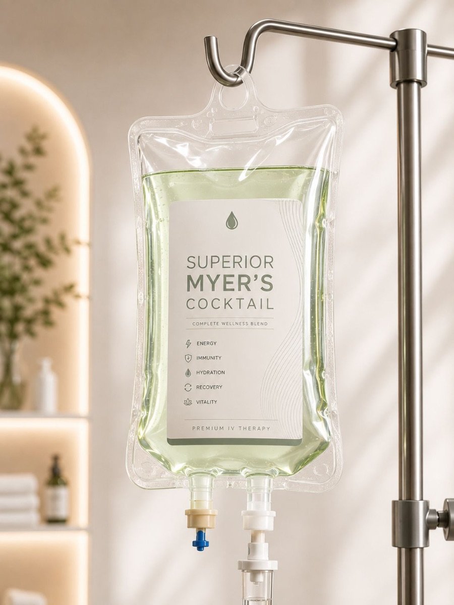 Vitamin infusion IV therapy at Plenary Wellness Center for energy, immunity, and hydration
