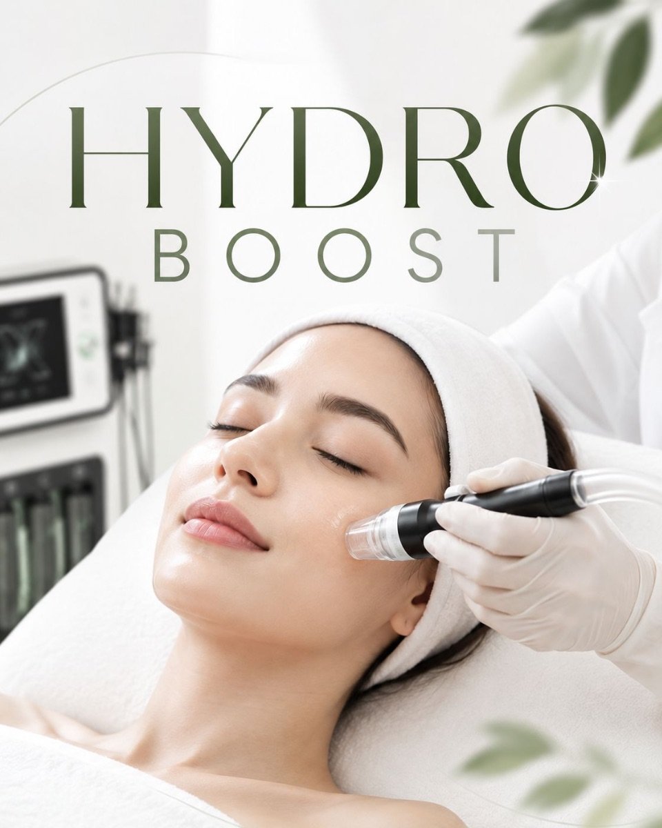 Hydro boost facial treatment result at Plenary Wellness Center for radiant, hydrated skin