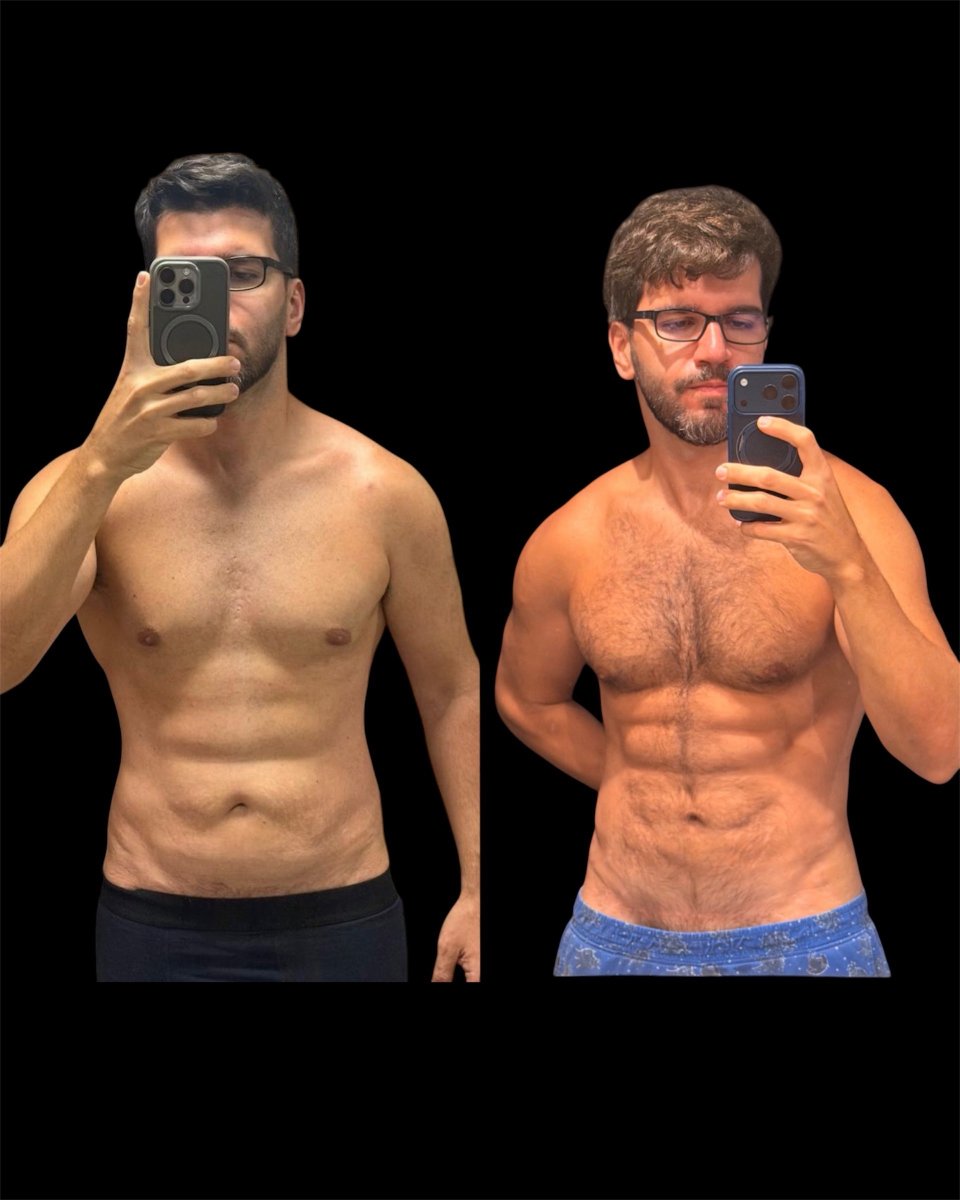 before and after photo