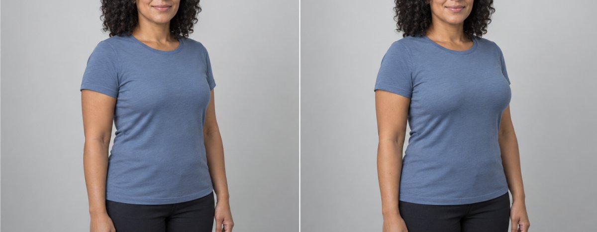 before and after photo