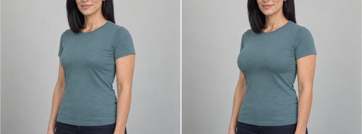 before and after photo
