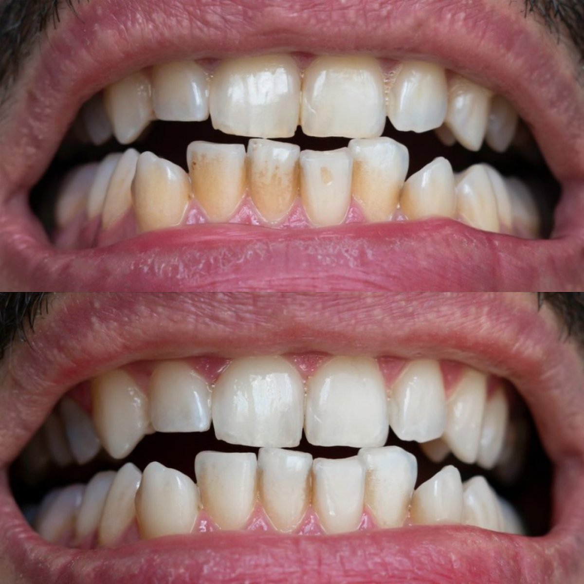 before and after photo