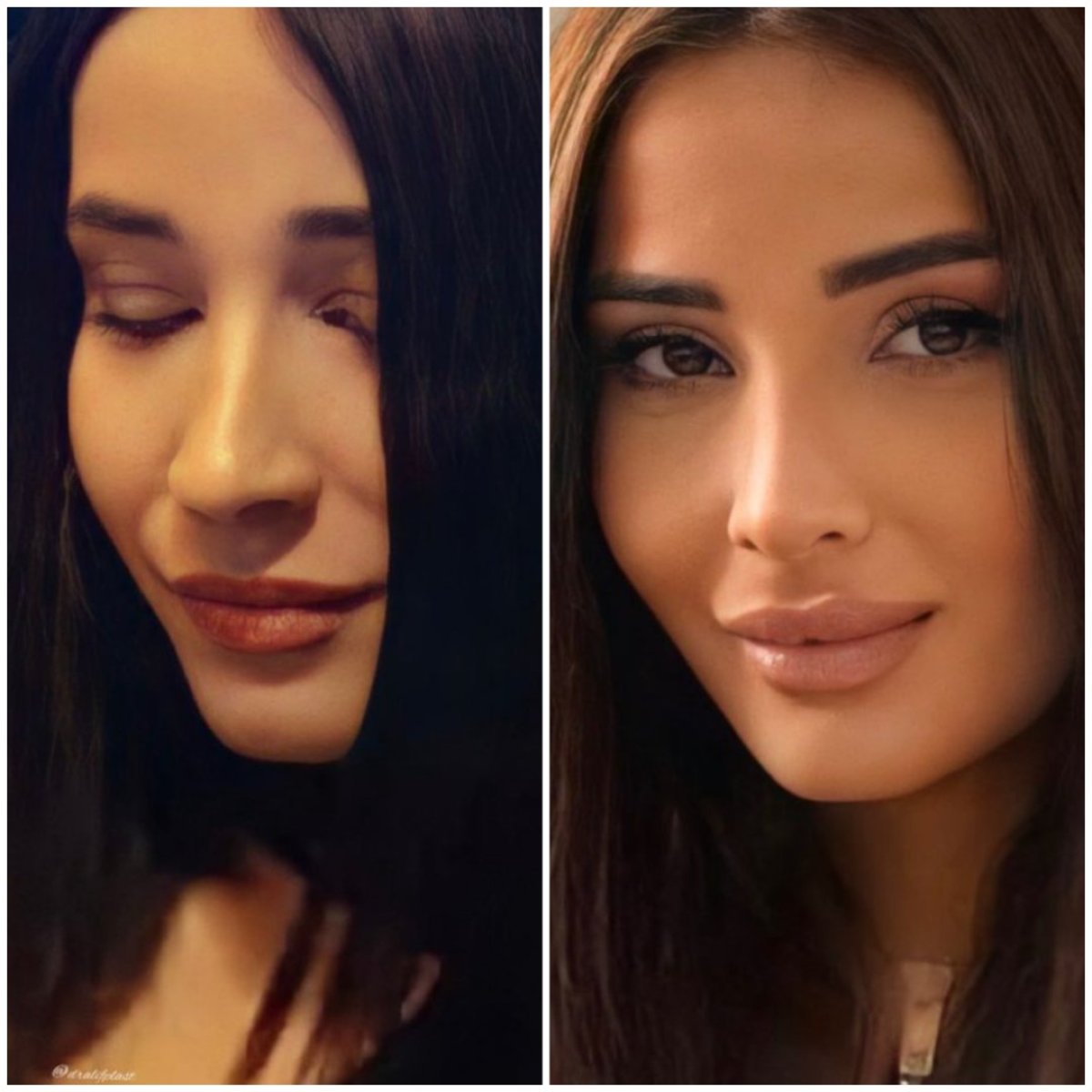 before and after photo