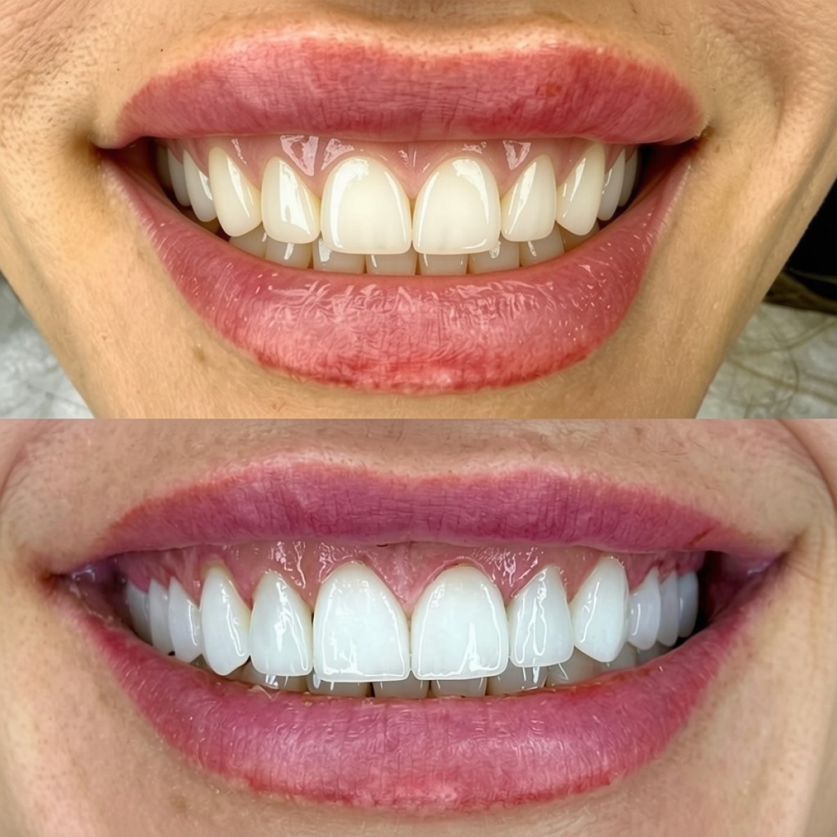before and after photo