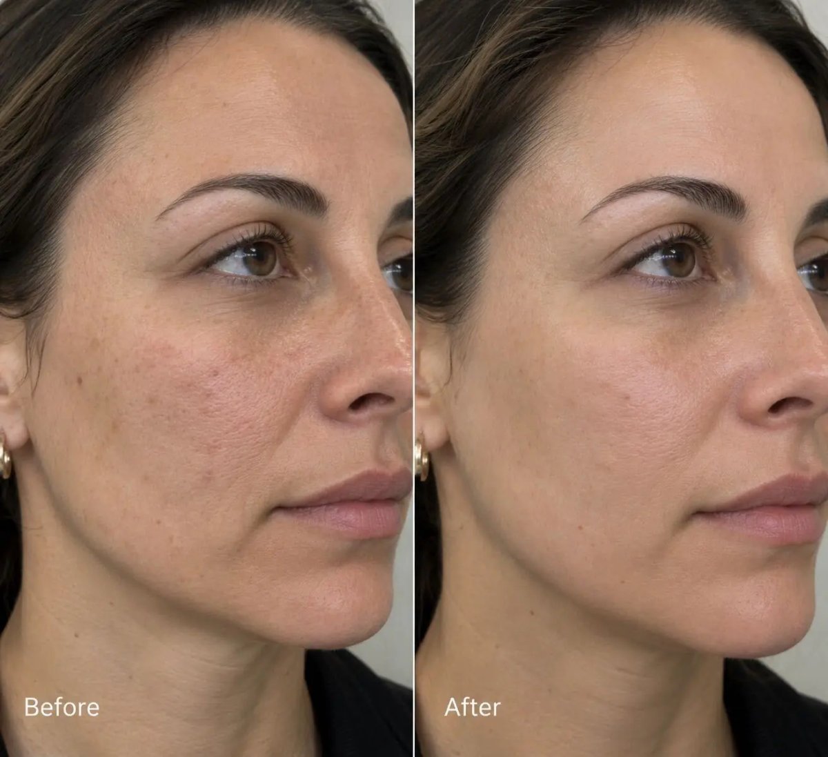 before and after photo