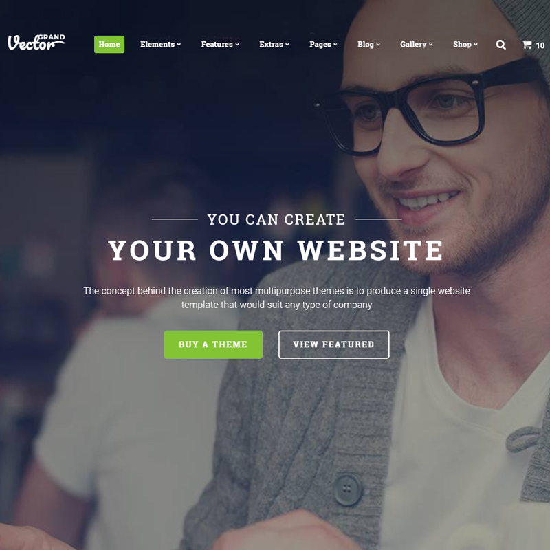 Manager Website Template