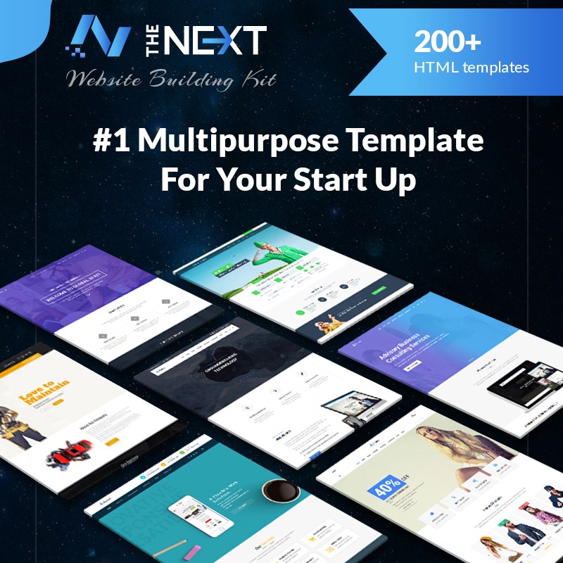 The Next - Creative Multipurpose HTML5 Website Template