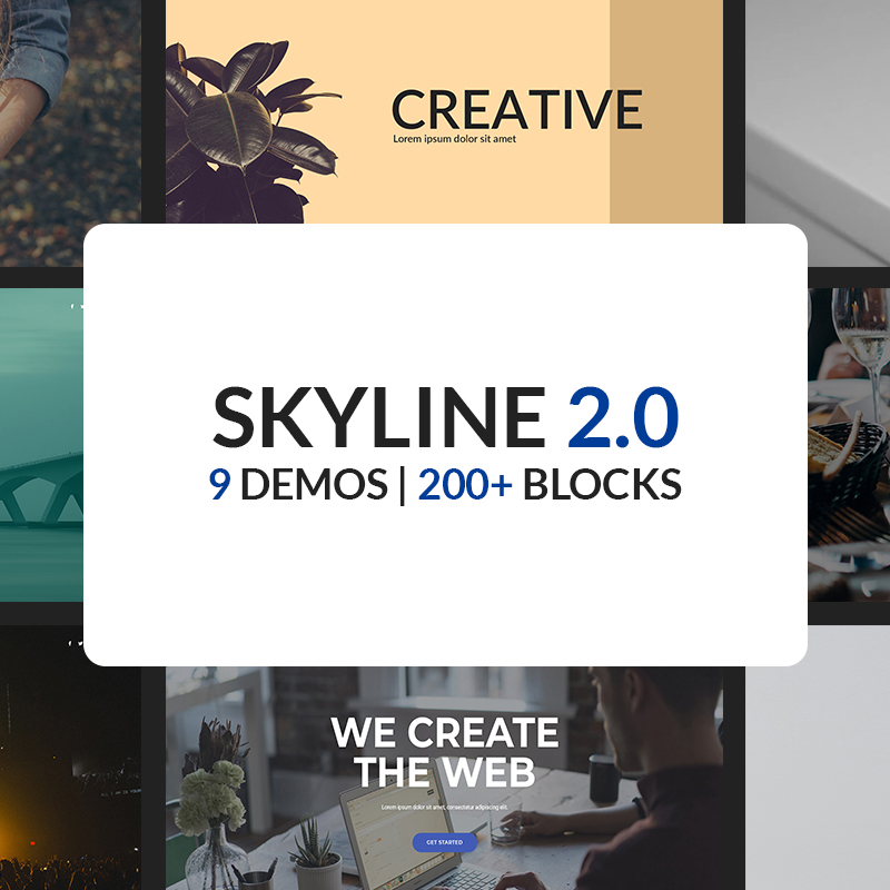 Skyline Website Template