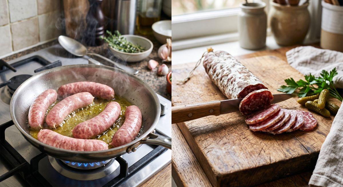 Saucisse ou saucisson : tu vas enfin arrêter de confondre