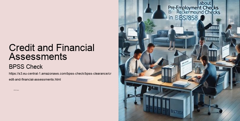 Credit and Financial Assessments  