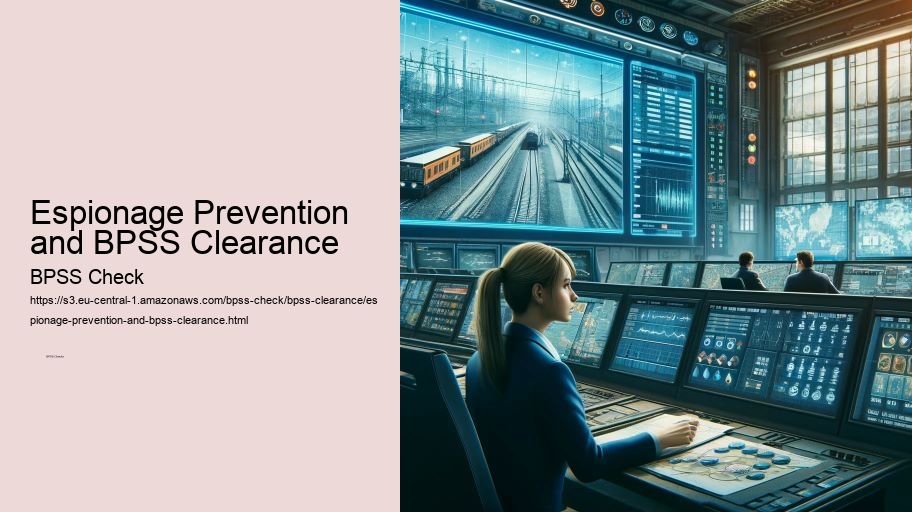 Espionage Prevention and BPSS Clearance  