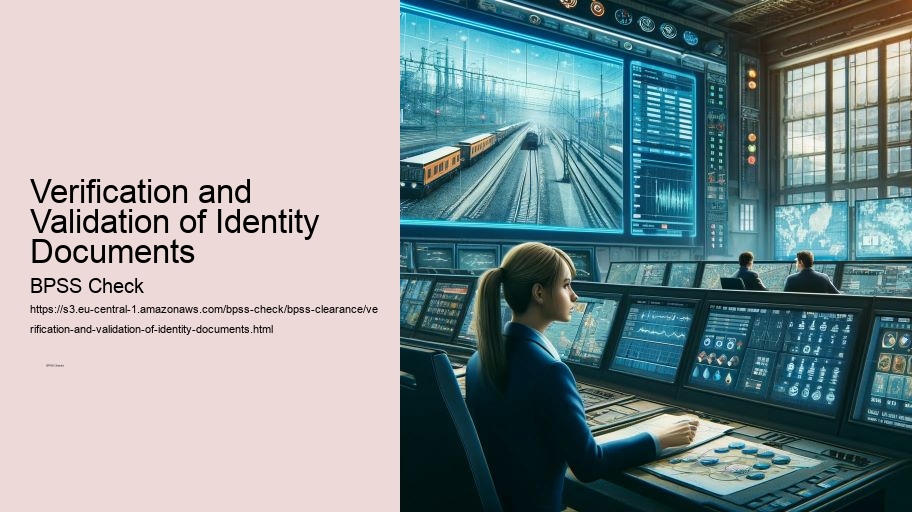 Verification and Validation of Identity Documents  
