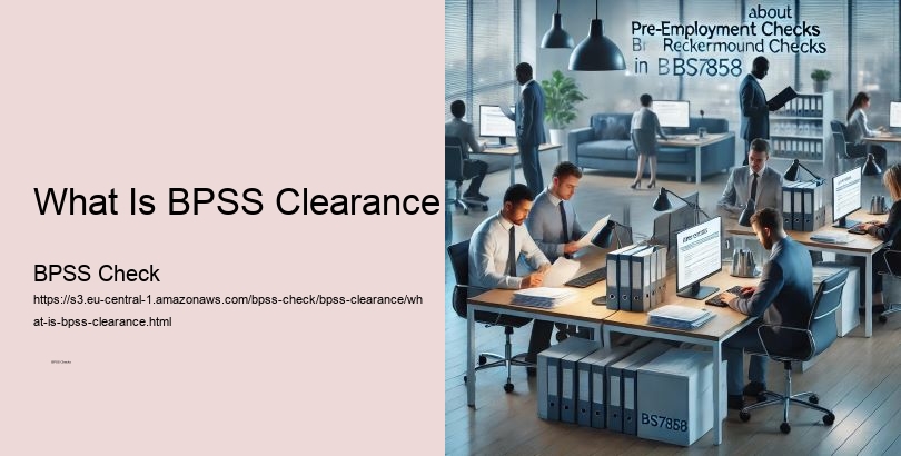 What Is BPSS Clearance  