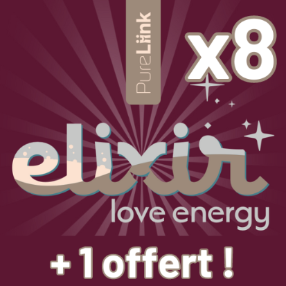 8 programmes Elixir Love Energy + 1 offert (126 doses)