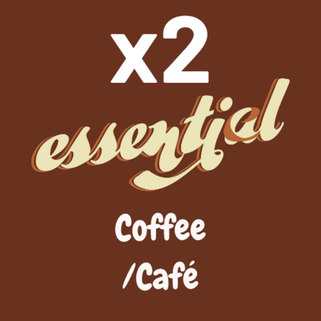 2 doypacks Essential. - Café (30 repas)