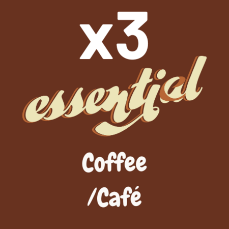 3 doypacks Essential. - Café (45 repas)