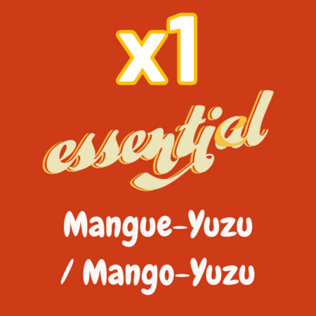 1 doypack ESSENTIAL. - Mangue & Yuzu (15 repas)