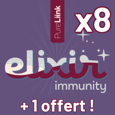 8 programmes Elixir IMMUNITY + 1 offert (126 doses)