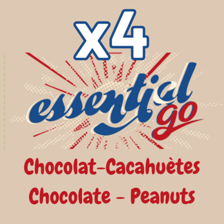 4 doypacks Essential GO Choco-Cacahuètes (64 repas)