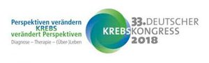 33. Deutschen Krebskongress zeitgleich mit dem Krebsforum der Industrie 2018