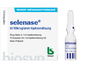 selenase® 50 Mikrogramm Injektionslösung