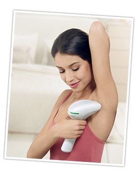 Achselhaar entfernen mit dem Philips Lumea Precision Plus Achselhaar entfernen mit dem Philips Lumea Precision Plus
