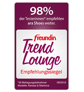 freundin Trend Lounge-Siegel für ara Shoes freundin Trend Lounge-Siegel für ara Shoes
