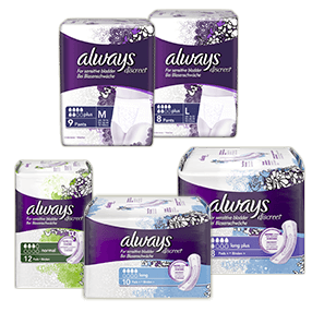 Tester sagen ihre Meinung zu Always Discreet bei Blasenschwäche Tester sagen ihre Meinung zu Always Discreet bei Blasenschwäche