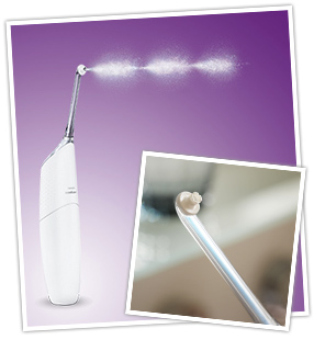 Der neue Philips Sonicare AirFloss Ultra mit Dreifach-Sprühstoß Der neue Philips Sonicare AirFloss Ultra mit Dreifach-Sprühstoß