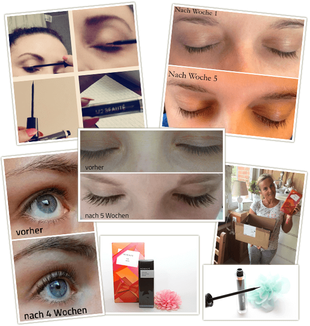 Bilder vom EYELASH ACTIVATING Test Bilder vom EYELASH ACTIVATING Test