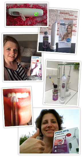 Bilder vom freundin Trend Lounge-Test des Philips Sonicare AirFloss Ultra Bilder vom freundin Trend Lounge-Test des Philips Sonicare AirFloss Ultra