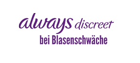 Always Discreet bei Blasenschwäche Always Discreet bei Blasenschwäche