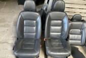 Bekleding set zwart leder Volvo V70 III ('07-'17)
