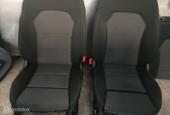 Bekleding set zwart  stof Mercedes B-klasse W246 ('11-'19)