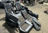 Bekleding set zwart leder/stof BMW X4 F26 ('14-'18)