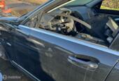 Voordeur links  zwart Mercedes C-klasse Estate 204 ('07-'14)